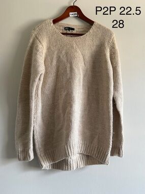 Minimum Denmark Wool Alpaca Knit Sweater M | Scandinavian Coastal Grandmother